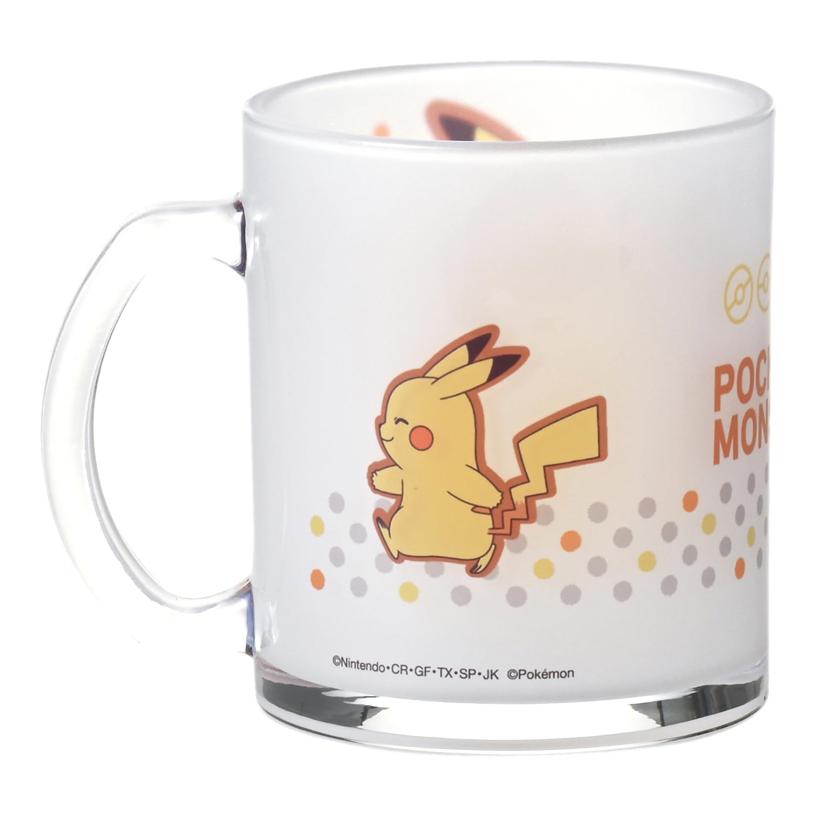 Kaneshotouki Pikachu Glass Cup Mug 320ml Japan 145101- Japan Figure Store - #1 Bring To You The Best Japanese Goods
