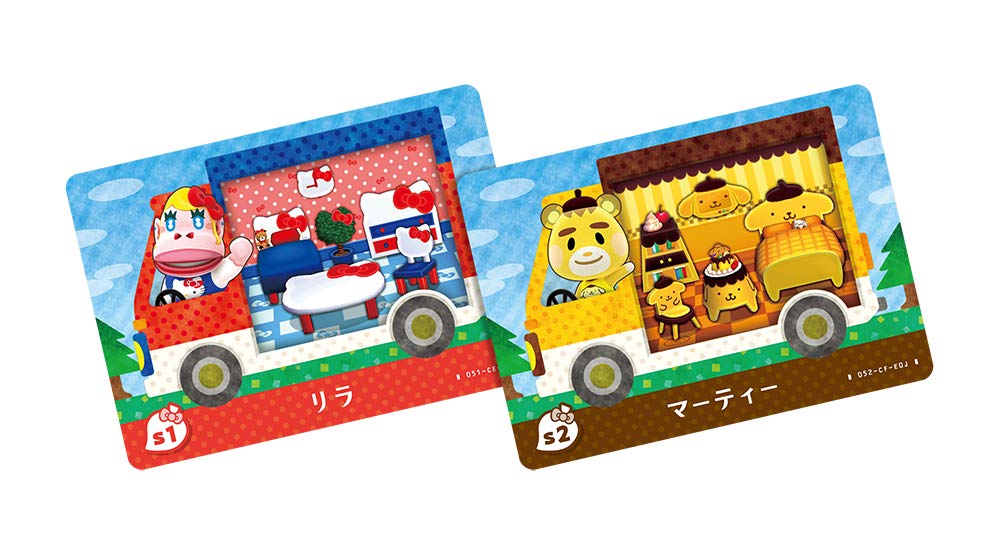 Nintendo Tobidase Animal Crossing Sanrio Characters Amiibo+ Card 5 Pack Set Japan- Japan Figure Store - #1 Bring To You The Best Japanese Goods