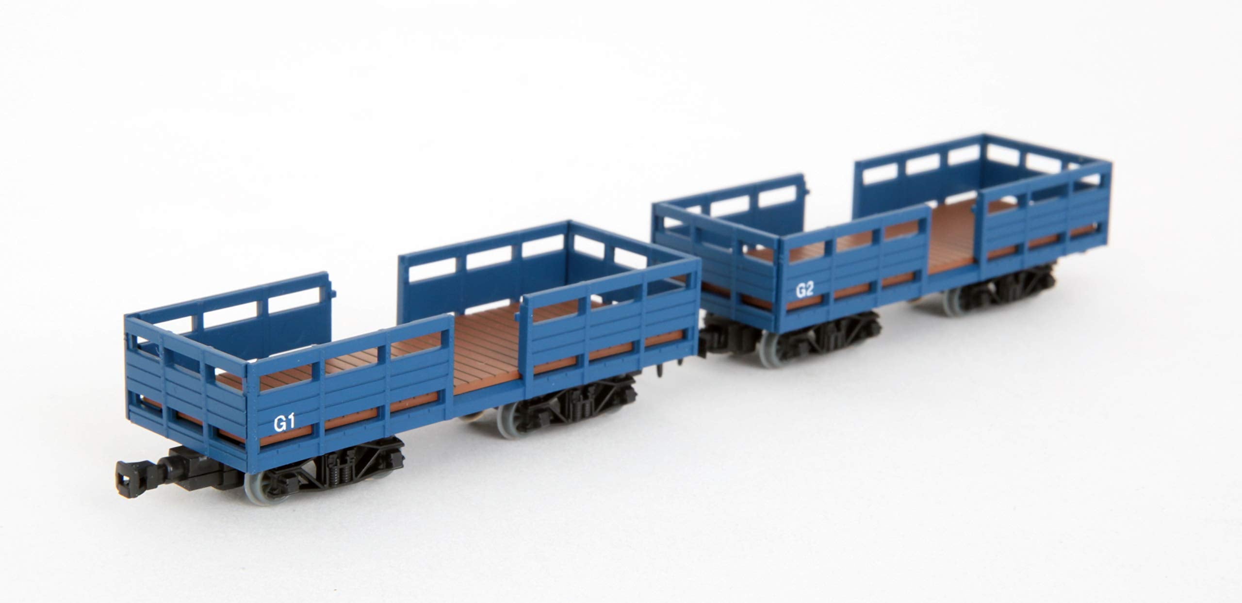 Tomytec 2-Car Set Iron Collection Narrow Gauge 80 Rail Gondola Diorama Tracks- Japan Figure Store - #1 Bring To You The Best Japanese Goods