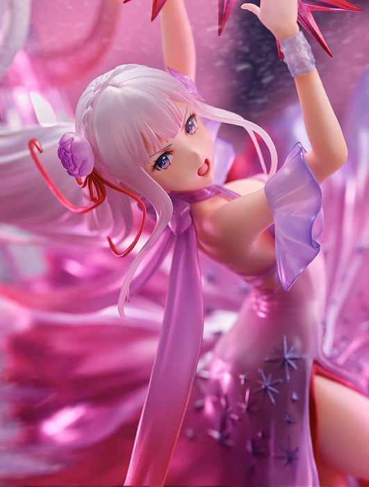 Re:Zero -Starting Life in Another World- Frosty Emilia: Crystal Dress Ver. 1/7 Scale Figure- Japan Figure Store - #1 Bring To You The Best Japanese Goods