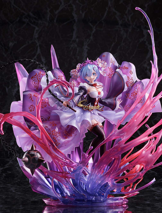 Re:Zero -Starting Life in Another World- Demon Rem: Crystal Dress Ver. 1/7 Scale Figure- Japan Figure Store - #1 Bring To You The Best Japanese Goods