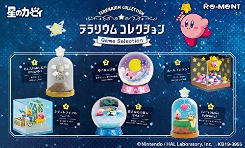 Re-ment Terrarium Collection Kirby Game Selection Full Set Box Of 6 Packs- Japan Figure Store - #1 Bring To You The Best Japanese Goods