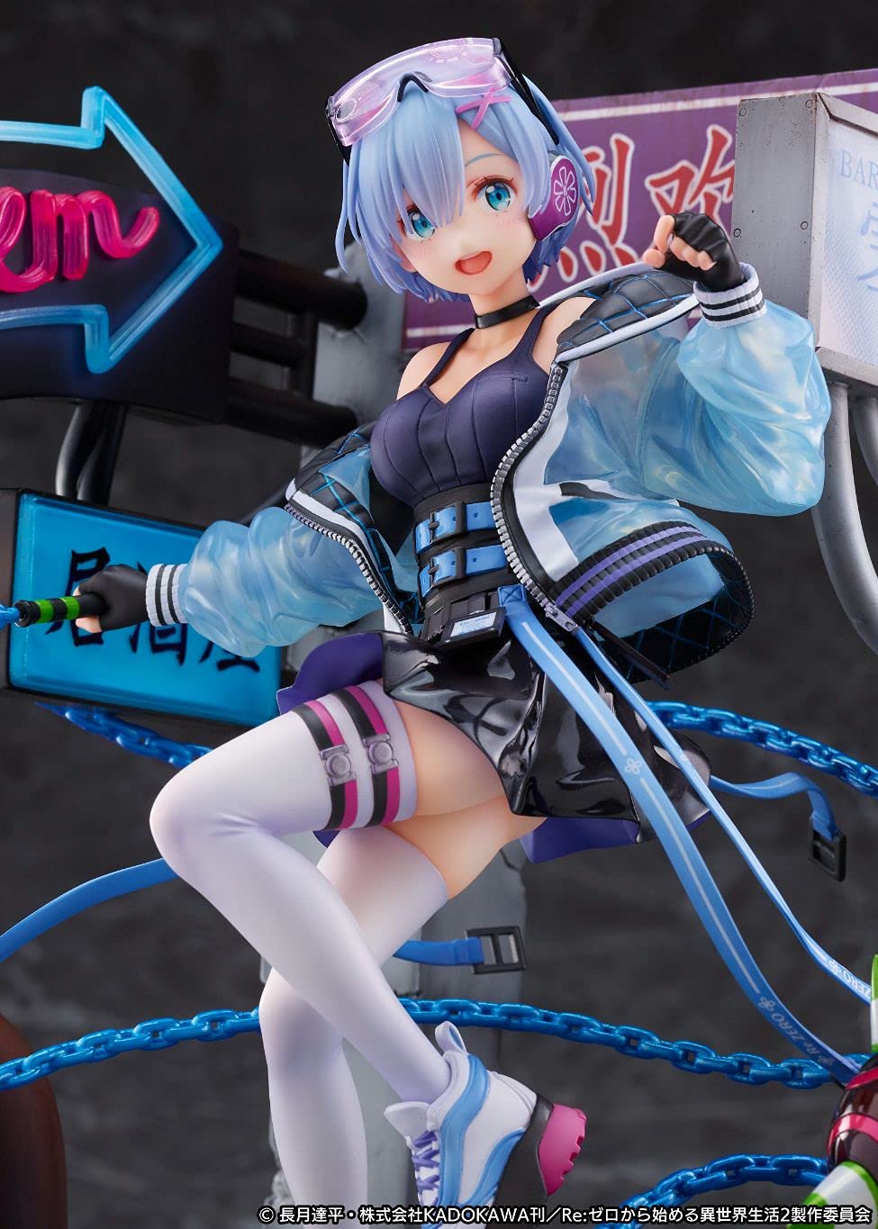 Re:Zero -Starting Life in Another World- Rem: Neon City Ver. 1/7 Scale Figure- Japan Figure Store - #1 Bring To You The Best Japanese Goods