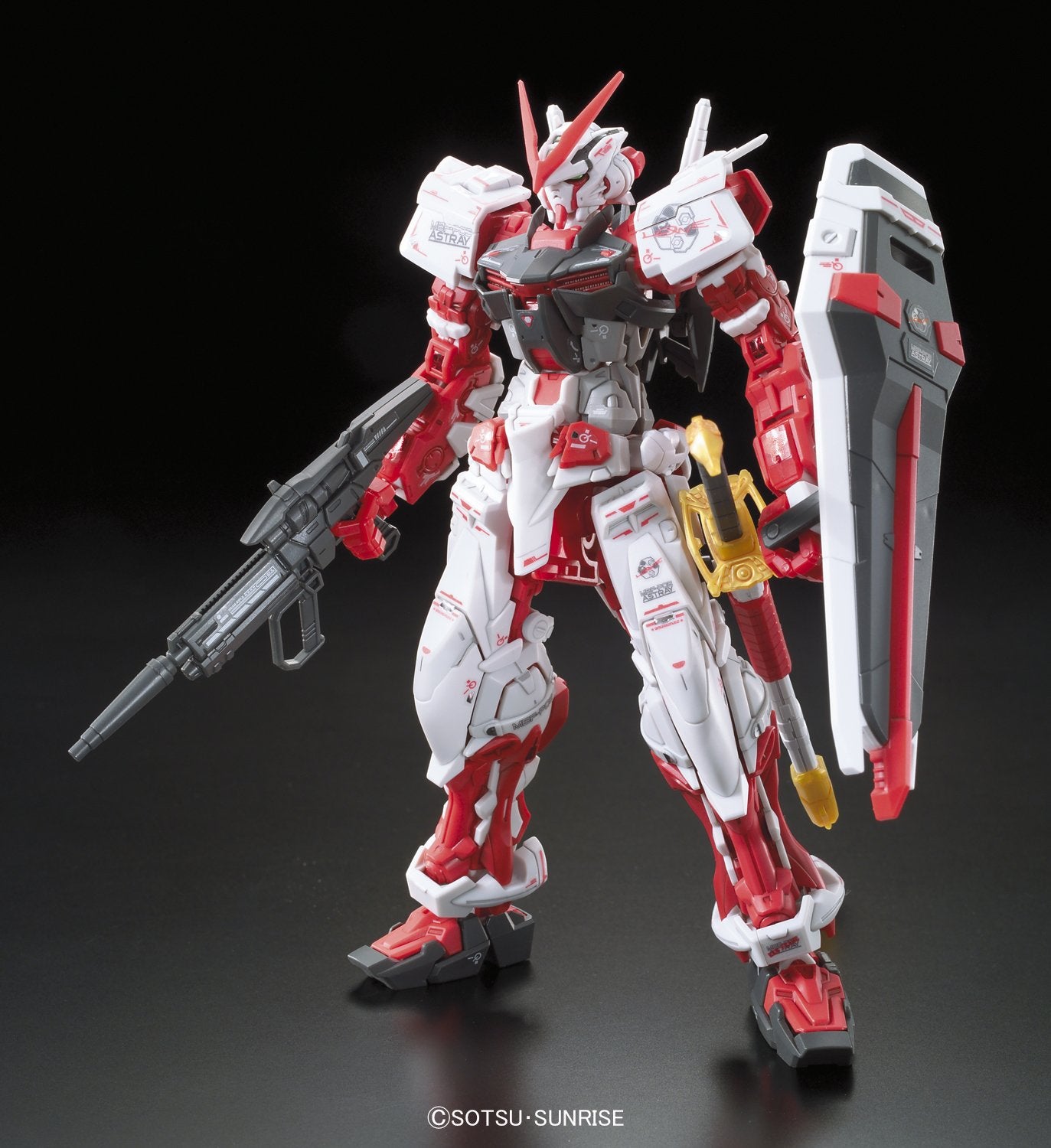 Rg Mobile Suit Gundam Seed Astray Mbf-P02 Gundam Astray Red Frame 1/144 Scale Color Coded Plastic Model- Japan Figure Store - #1 Bring To You The Best Japanese Goods