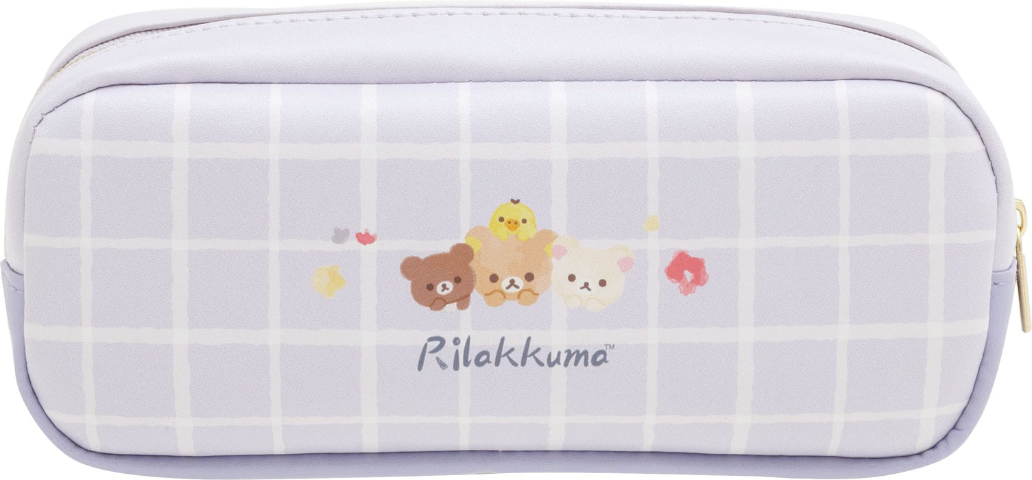 San-X Rilakkuma Transparent Pocket Pen Pouch Pt10701 - Compact and Durable- Japan Figure Store - #1 Bring To You The Best Japanese Goods