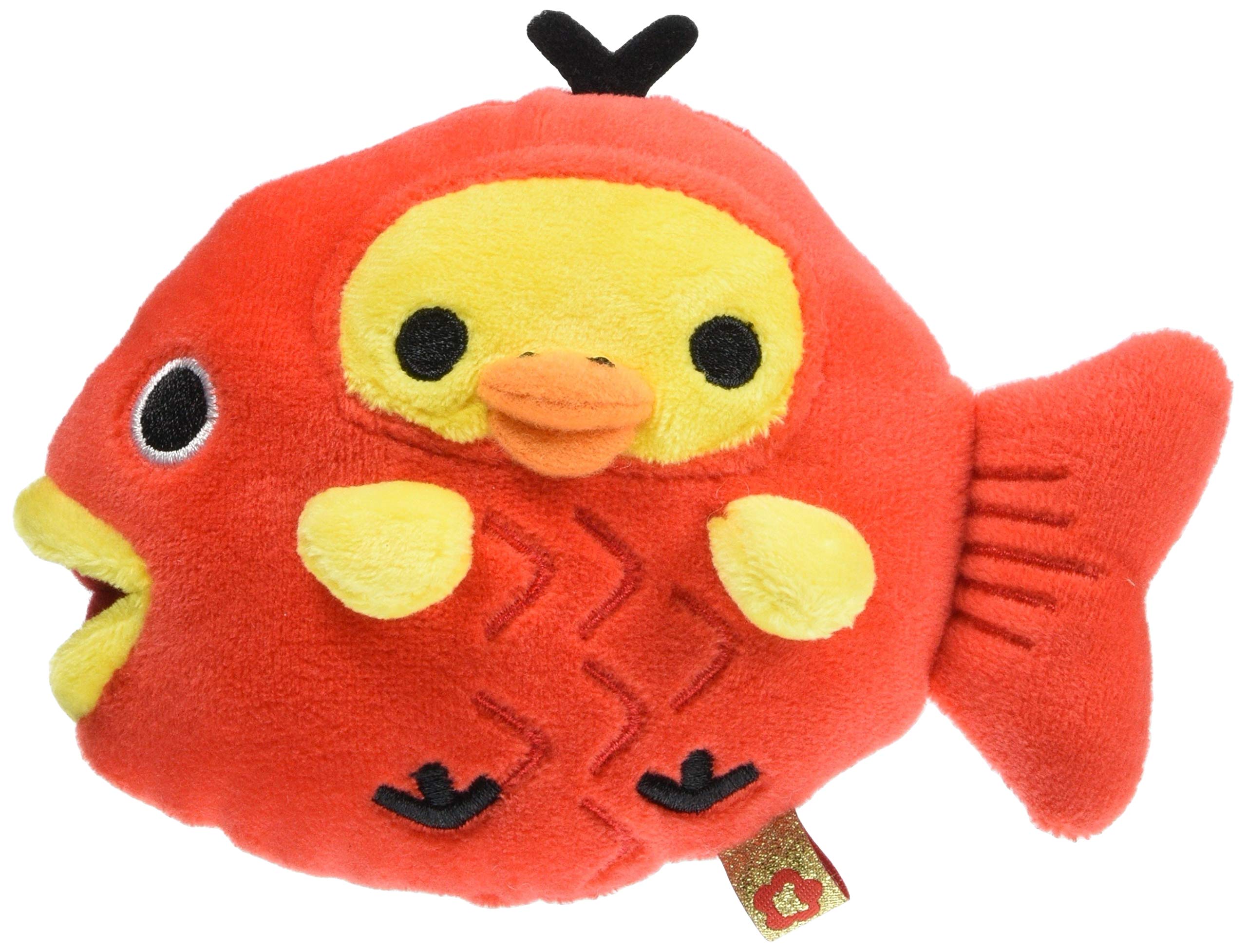 San-X Rilakkuma Kiiroitori New Year Plush Toy- Japan Figure Store - #1 Bring To You The Best Japanese Goods