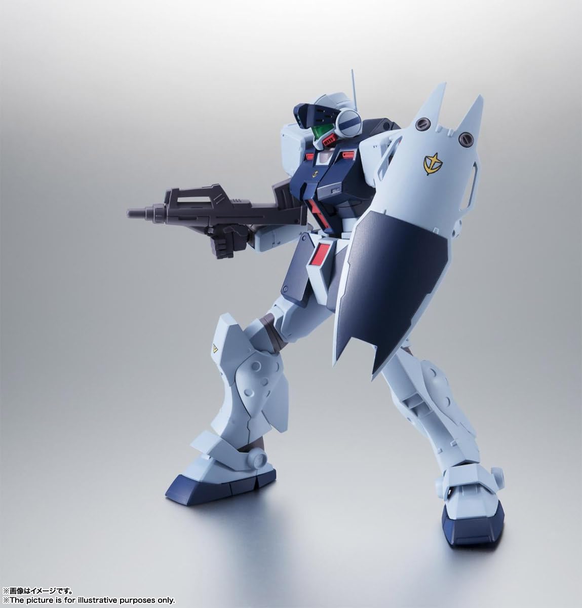 Bandai Spirits Gundam 0080 Mobile Suit Rgm-79Sp Jim Sniper II 125mm Movable Figure- Japan Figure Store - #1 Bring To You The Best Japanese Goods