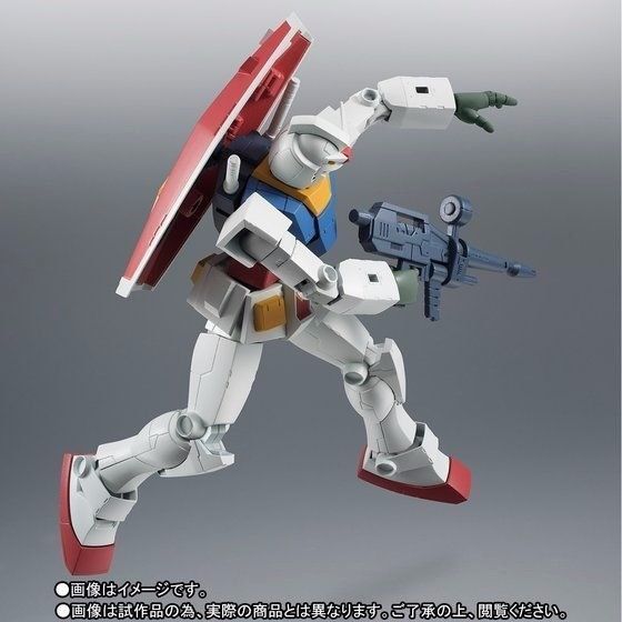 Robot Spirits Side Ms Rx-78-2 Gundam Ver A.n.i.m.e. First Touch 2500 Bandai- Japan Figure Store - #1 Bring To You The Best Japanese Goods