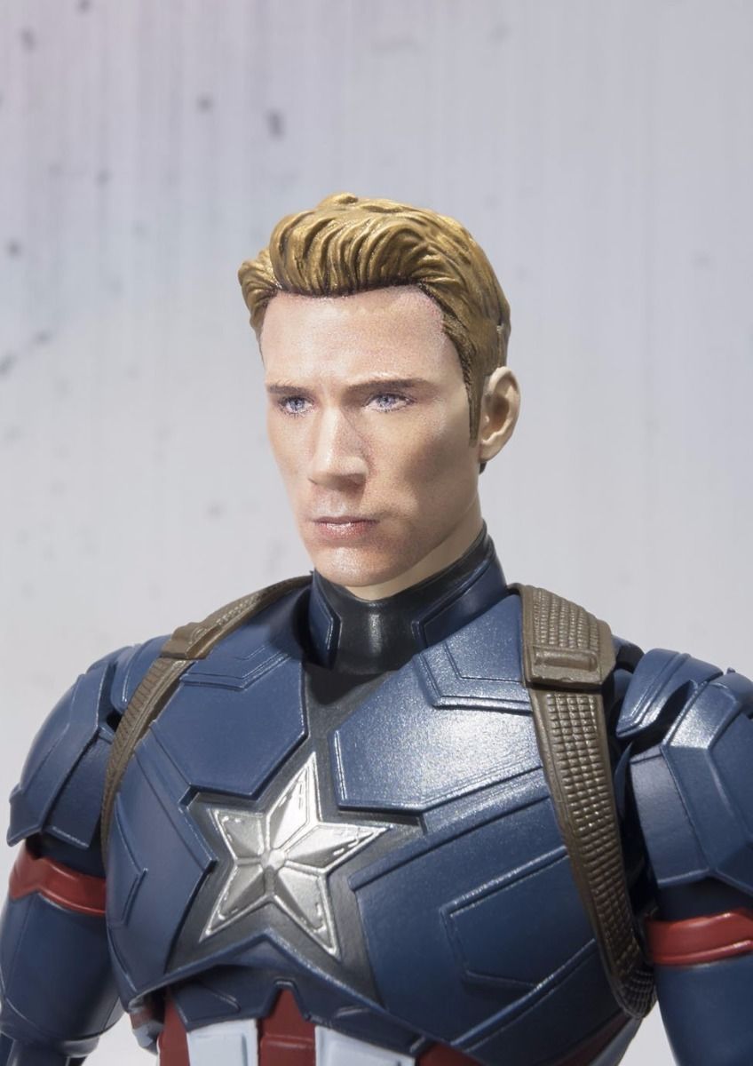 S.h.figuarts Captain America Civil War Ver Action Figure Bandai- Japan Figure Store - #1 Bring To You The Best Japanese Goods