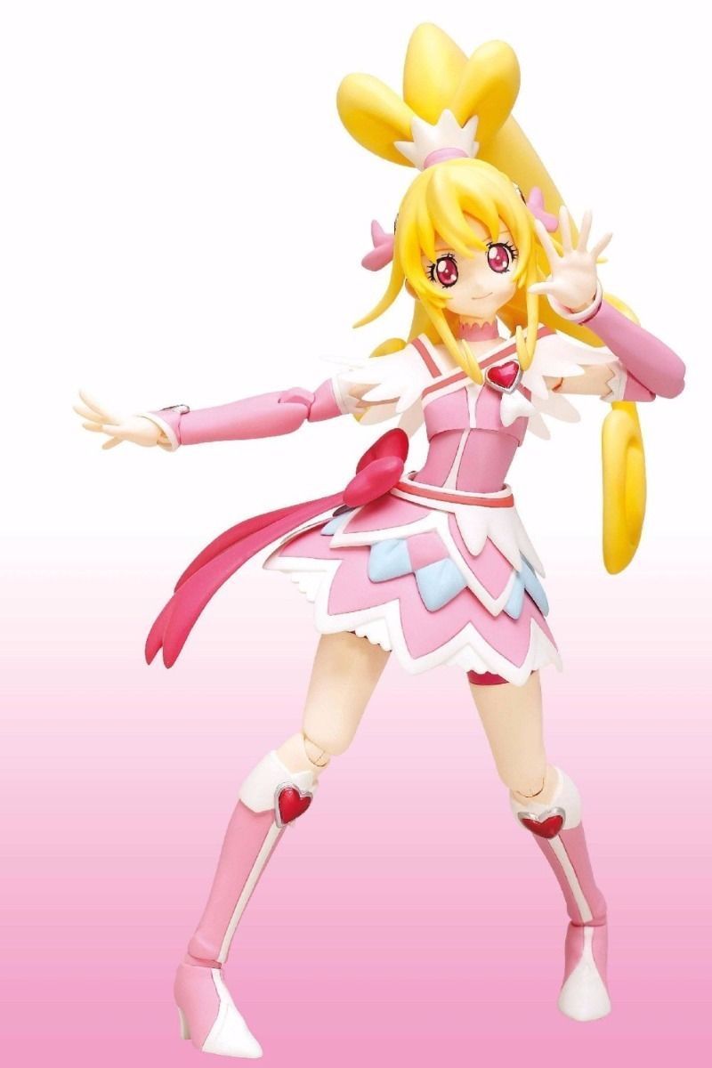 S.h.figuarts Doki Doki Precure! Cure Heart Action Figure Bandai Tamashii Nations- Japan Figure Store - #1 Bring To You The Best Japanese Goods