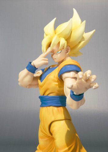 S.h.figuarts Dragon Ball Z Super Saiyan Son Gokou Action Figure Bandai Japan- Japan Figure Store - #1 Bring To You The Best Japanese Goods