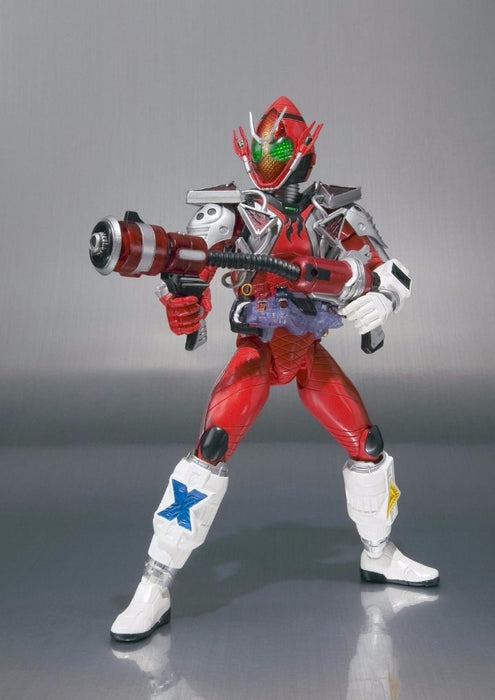 S.h.figuarts Masked Kamen Rider Fourze Fire States Action Figure Bandai Japan- Japan Figure Store - #1 Bring To You The Best Japanese Goods