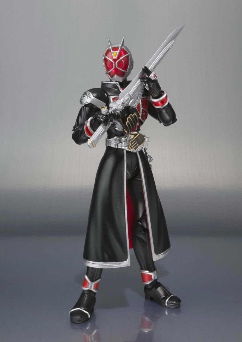 S.h.figuarts Masked Kamen Rider Wizard Flame Style Action Figure Bandai Japan- Japan Figure Store - #1 Bring To You The Best Japanese Goods