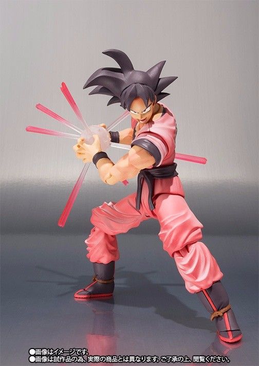 S.h.figuarts Dragon Ball Z Son Gokou Kaiohken Ver Figure Bandai- Japan Figure Store - #1 Bring To You The Best Japanese Goods