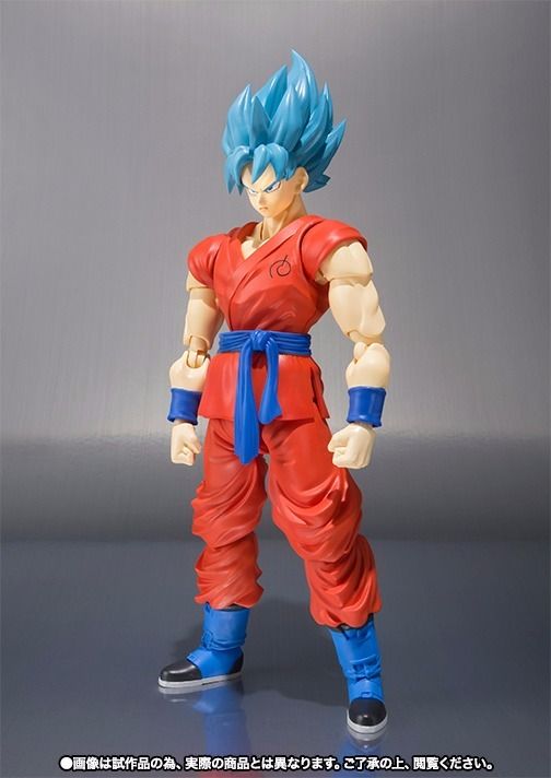 S.h.figuarts Dragon Ball Z Super Saiyan God Ss Son Gokou Action Figure Bandai- Japan Figure Store - #1 Bring To You The Best Japanese Goods