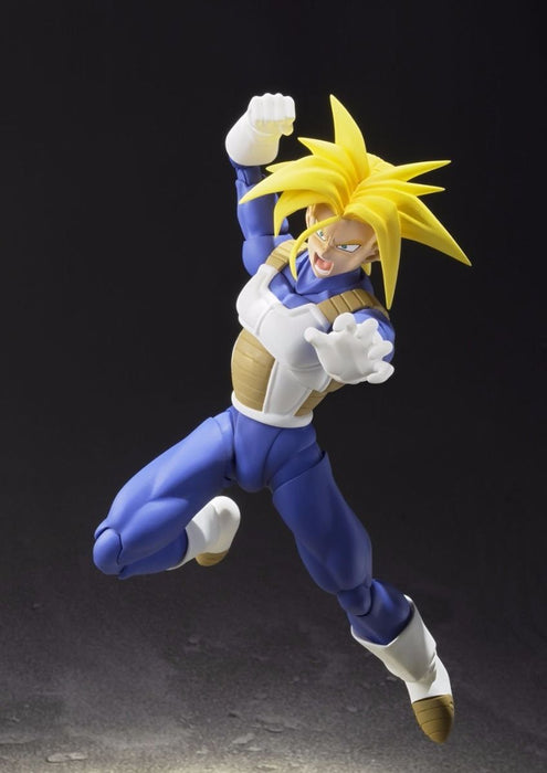 S.h.figuarts Dragon Ball Z Super Saiyan Trunks Action Figure Bandai Japan- Japan Figure Store - #1 Bring To You The Best Japanese Goods