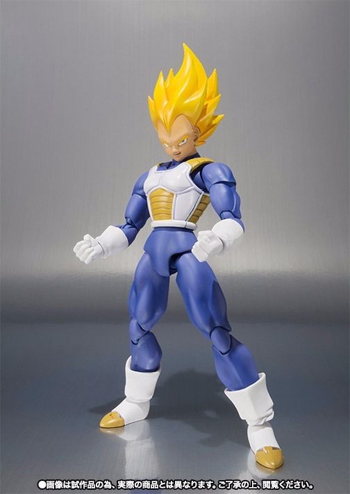 S.h.figuarts Dragon Ball Z Super Saiyan Vegeta Premium Color Edition Bandai- Japan Figure Store - #1 Bring To You The Best Japanese Goods