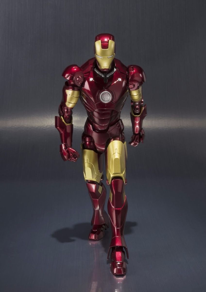 S.h.figuarts Marvel Iron Man Mark 3 Iii Action Figure Bandai F/s- Japan Figure Store - #1 Bring To You The Best Japanese Goods