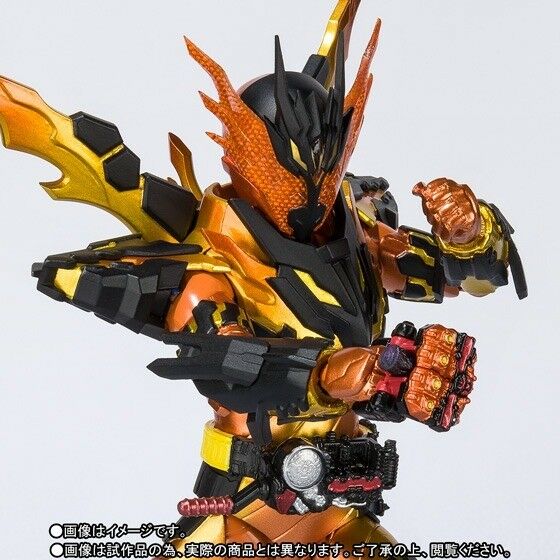 S.h.figuarts Masked Kamen Rider Build Cross-z Magma Action Figure Bandai- Japan Figure Store - #1 Bring To You The Best Japanese Goods