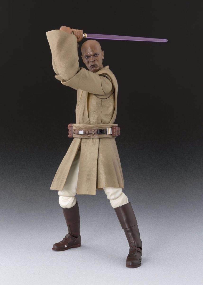 S.h.figuarts Star Wars Episode 1 Mace Windu Action Figure Bandai- Japan Figure Store - #1 Bring To You The Best Japanese Goods