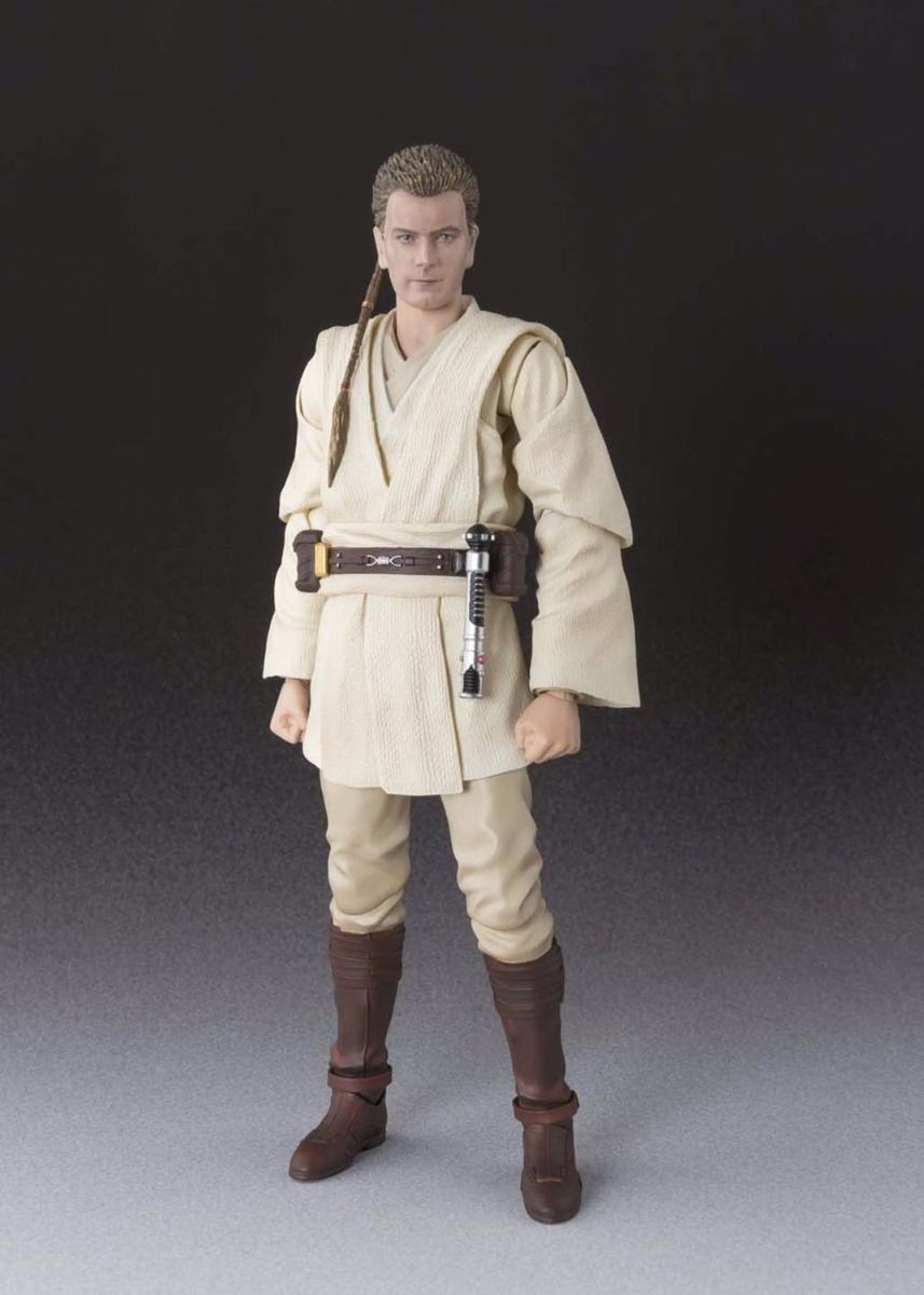 S.h.figuarts Star Wars Episode 1 Obi-wan Kenobi Action Figure Bandai- Japan Figure Store - #1 Bring To You The Best Japanese Goods