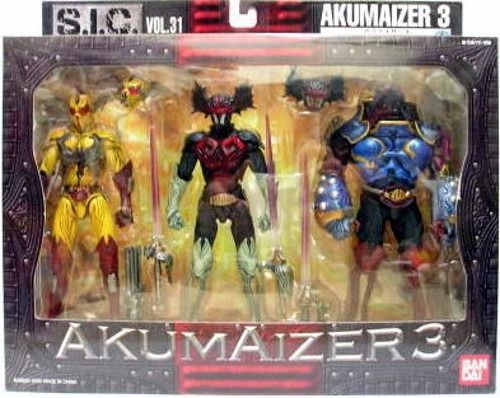S.i.c. Super Imaginative Chogokin Vol. 31 Akumaizer 3 Action Figure Bandai Japan- Japan Figure Store - #1 Bring To You The Best Japanese Goods
