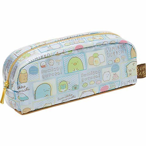 SAN-X Pen Pouch Sumikko Gurashi Blue- Japan Figure Store - #1 Bring To You The Best Japanese Goods