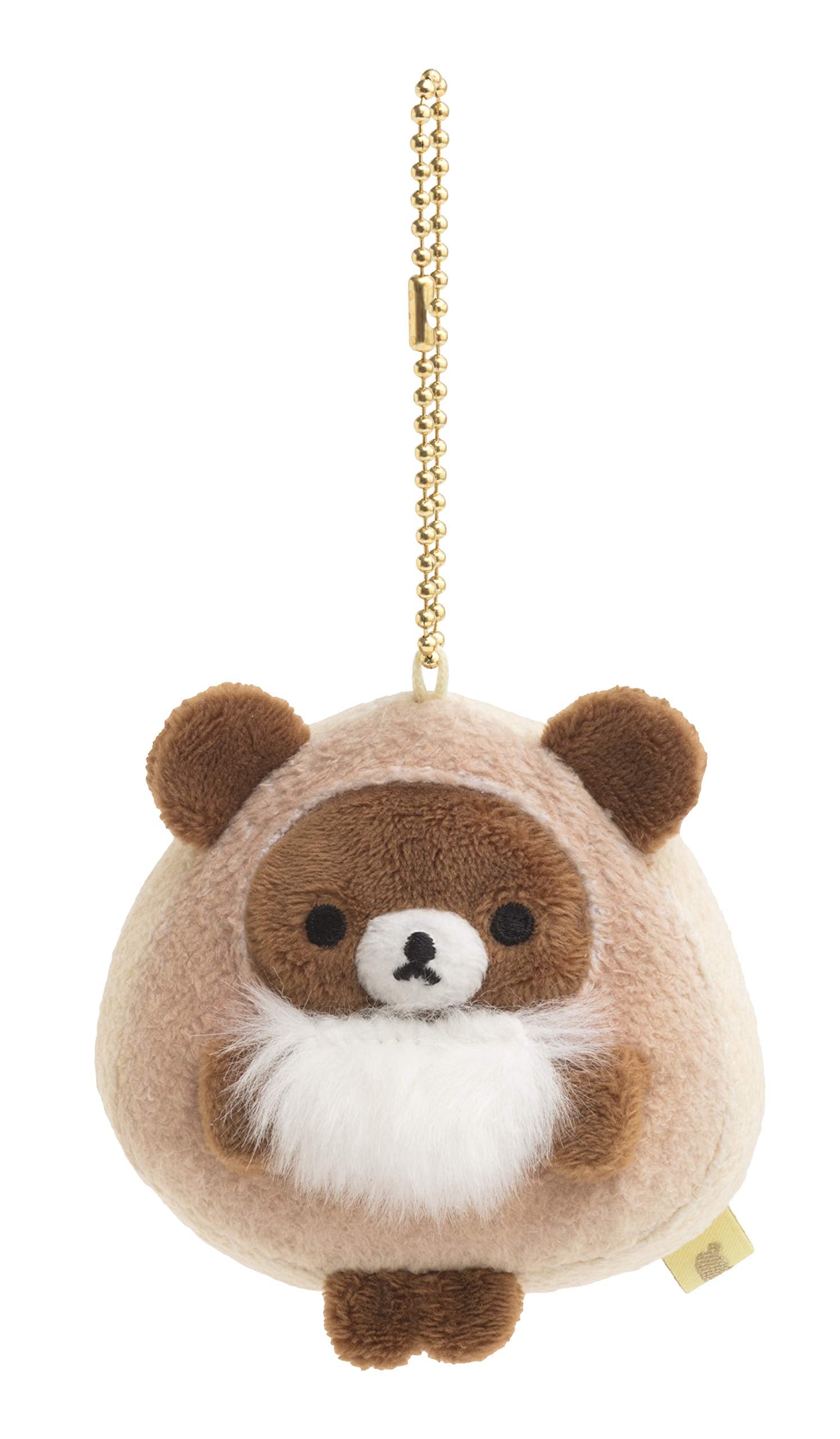 SAN-X Rilakkuma Keychain Plush Grilled Onigiri- Japan Figure Store - #1 Bring To You The Best Japanese Goods