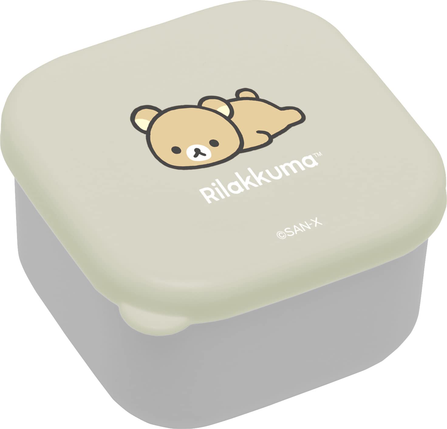 San-X Rilakkuma Mini Lunch Container - Compact Sealable Market Box Ka18201- Japan Figure Store - #1 Bring To You The Best Japanese Goods