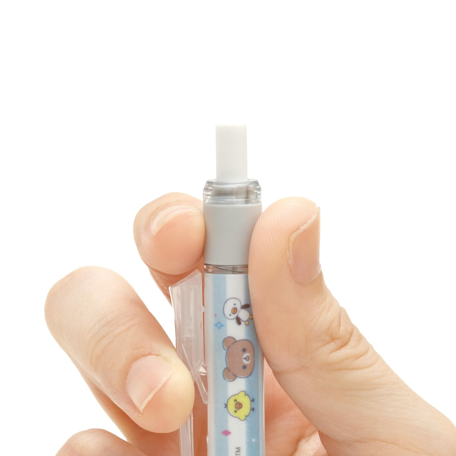 San-X Rilakkuma Sharp Stripe Monograph Pen Slim 147x16x16mm Size- Japan Figure Store - #1 Bring To You The Best Japanese Goods