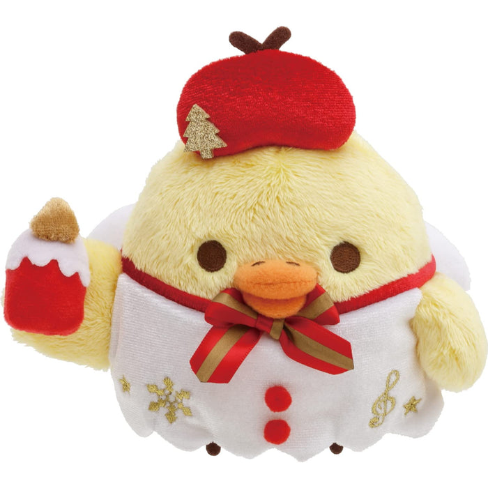 San-X Rilakkuma Kiiroitori Xmas Stuffed Toy MF73201- Japan Figure Store - #1 Bring To You The Best Japanese Goods