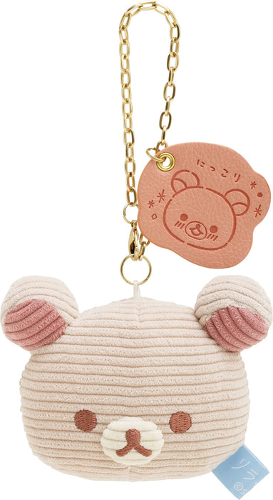San-X Rilakkuma Korilakkuma Message Hanging Stuffed Toy MF71301- Japan Figure Store - #1 Bring To You The Best Japanese Goods