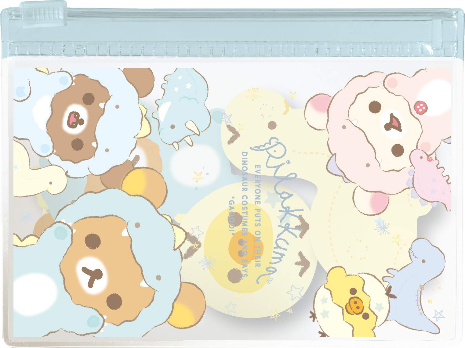 San-X Rilakkuma Compact Sticky Notes with Case - MH00301 Office Essentials- Japan Figure Store - #1 Bring To You The Best Japanese Goods