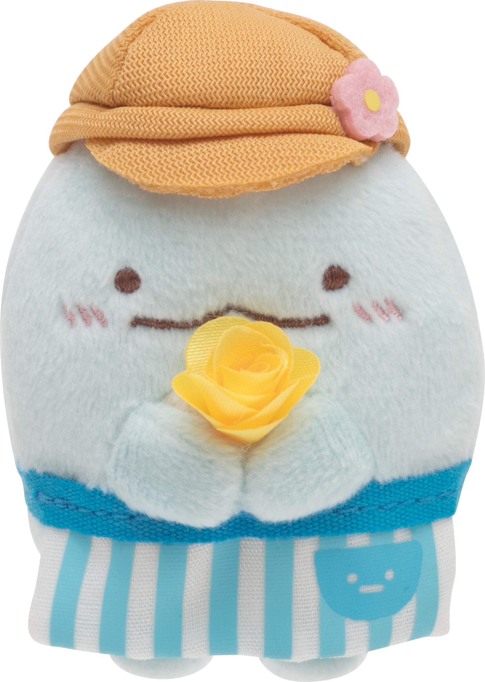 SAN-X Sumikko Gurashi Oshigoto-Gokko Series Hand Sized Plush Doll Set Bouquet And Tokage Flower Shop- Japan Figure Store - #1 Bring To You The Best Japanese Goods