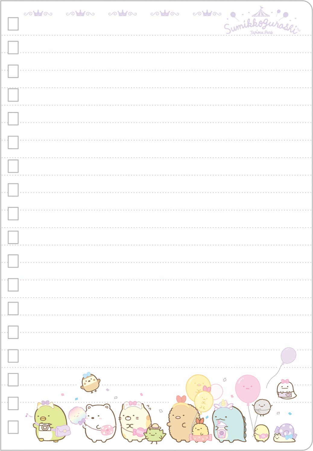 San-X Sumikko Gurashi Ring Notebook B6 Ny29201- Japan Figure Store - #1 Bring To You The Best Japanese Goods