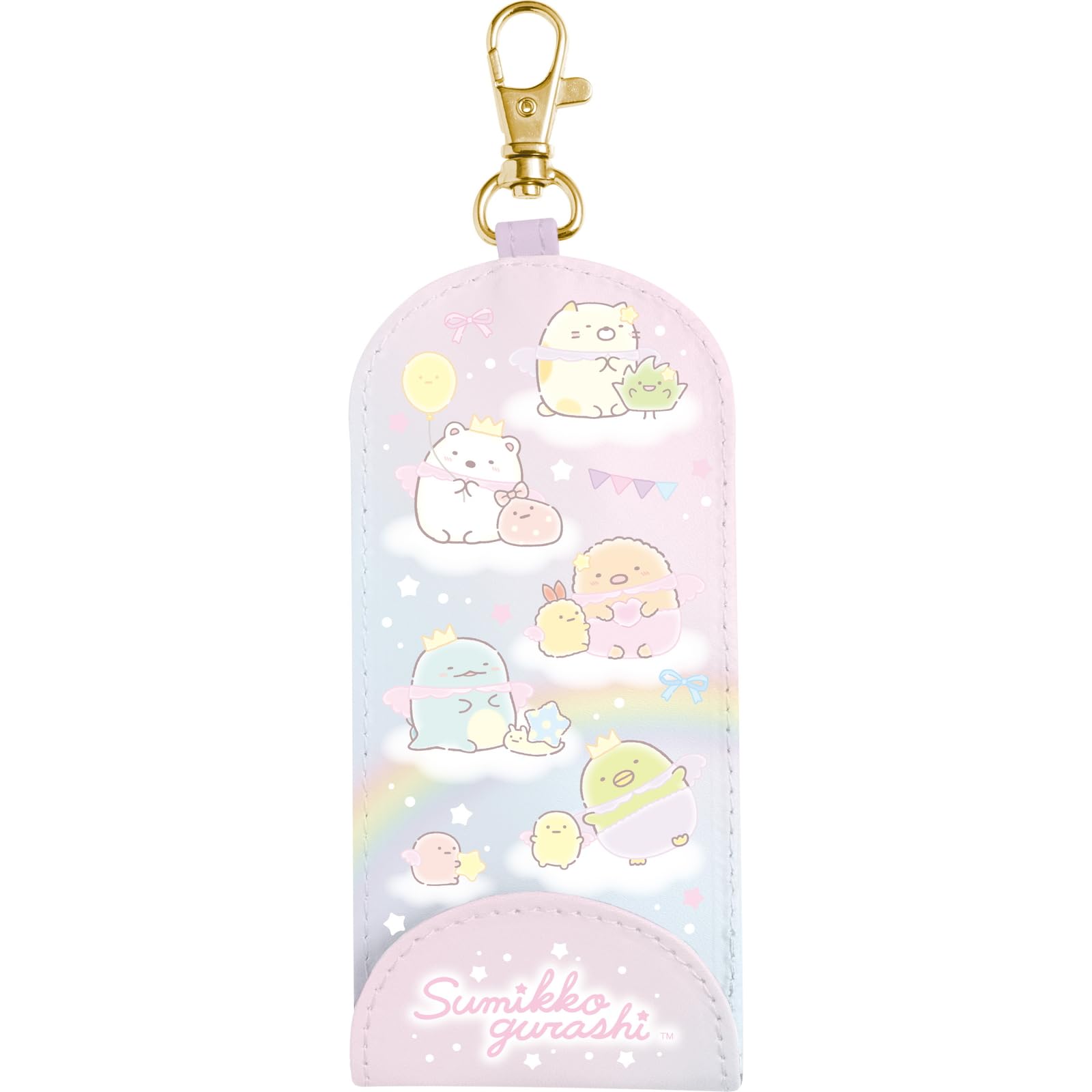 San-X Sumikkogurashi Key Case Ck70102 With Reel- Japan Figure Store - #1 Bring To You The Best Japanese Goods