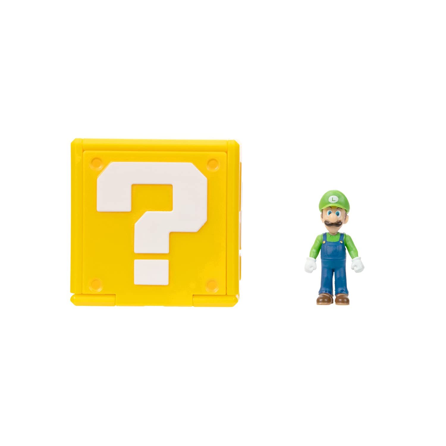 Sanei Boeki Japan Super Mario Bros Movie Luigi Minifigure 4.8Cm- Japan Figure Store - #1 Bring To You The Best Japanese Goods