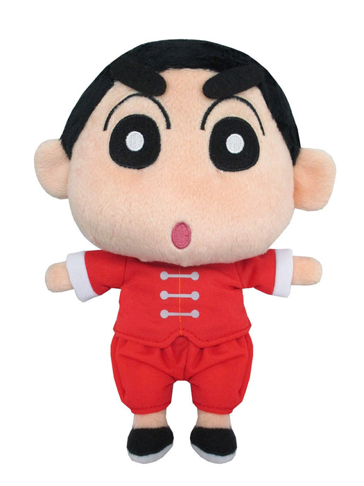 SAN-EI Sn26 Crayon Shinchan Plush Doll Transform Shinchan Kung Fu Tjn- Japan Figure Store - #1 Bring To You The Best Japanese Goods