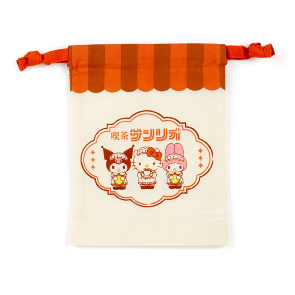 SANRIO Drawstring Bag Set Of 2 Cafe SANRIO No. 2- Japan Figure Store - #1 Bring To You The Best Japanese Goods