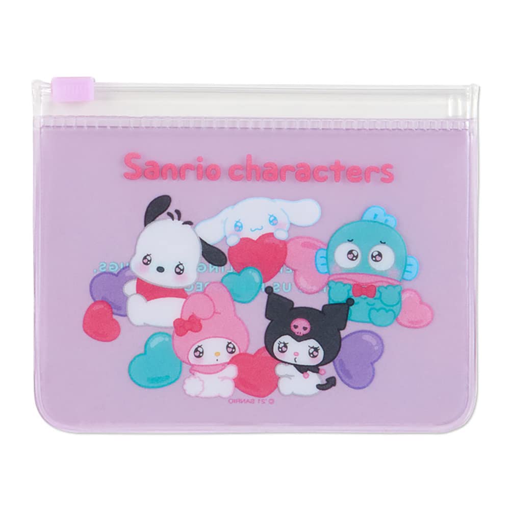 SANRIO Pvc Flat Pouch Set Emo Kyun- Japan Figure Store - #1 Bring To You The Best Japanese Goods