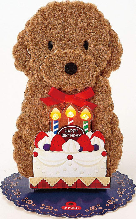 Sanrio Birthday Card Light & Melody Poodle Envelope- Japan Figure Store - #1 Bring To You The Best Japanese Goods
