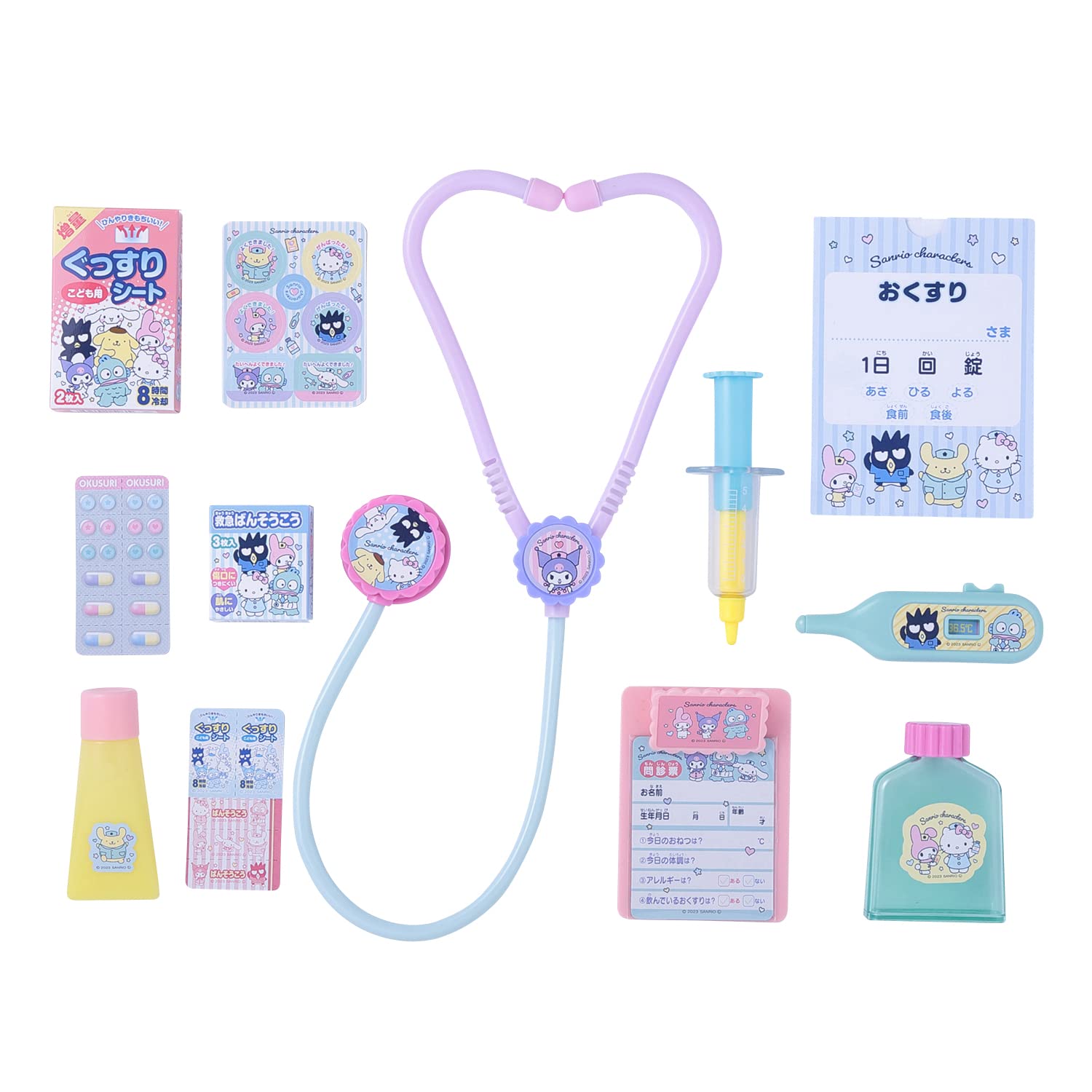 Maruka Sanrio Characters Doctor Set 192605 - Made In Japan- Japan Figure Store - #1 Bring To You The Best Japanese Goods