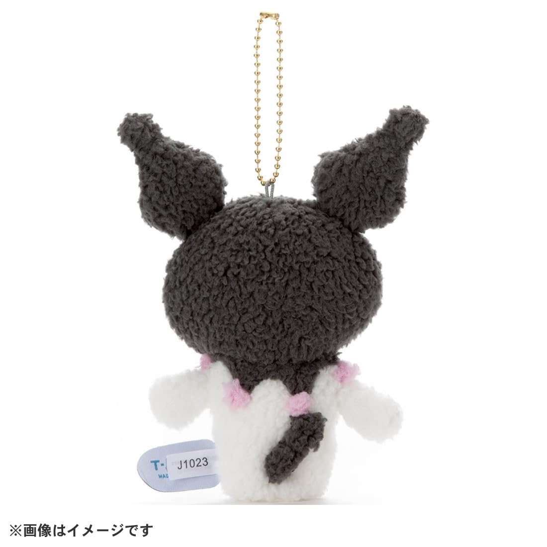 Takaratomy Arts Sanrio Kuromi Plush Toy 16cm Ball Chain Mascot- Japan Figure Store - #1 Bring To You The Best Japanese Goods
