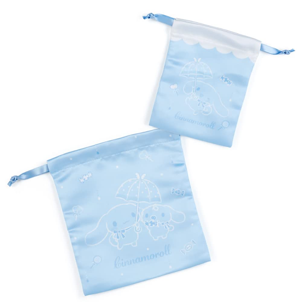 Sanrio 412899 Cinnamoroll Drawstring Set Sky Blue Candy Design Cinnamoroll Drawstring Set- Japan Figure Store - #1 Bring To You The Best Japanese Goods