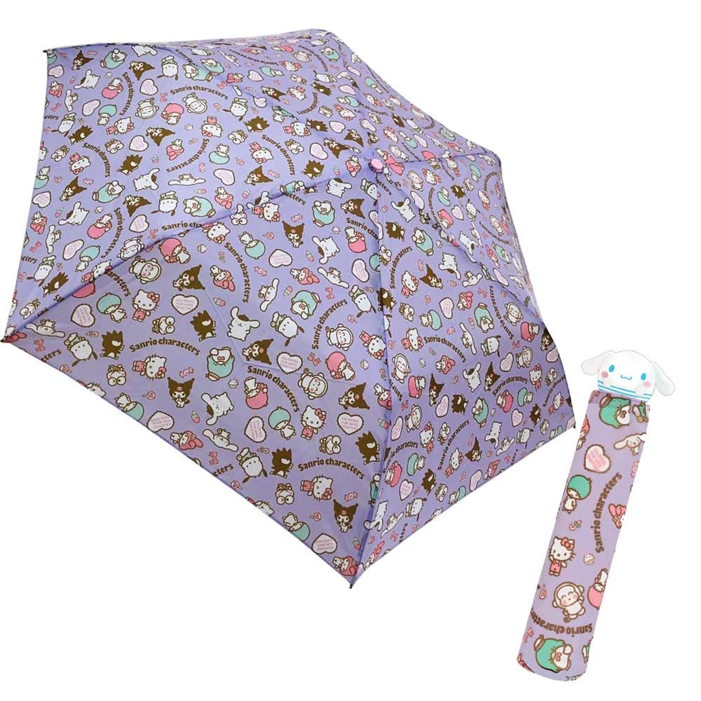 Sanrio Die Cut Folding Umbrella Cinnamoroll Blue- Japan Figure Store - #1 Bring To You The Best Japanese Goods