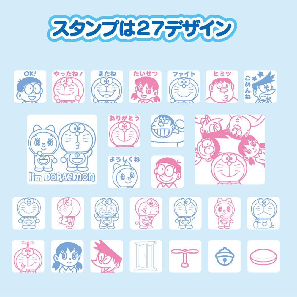 SANRIO Stamp Set 27 Stamps Doraemon- Japan Figure Store - #1 Bring To You The Best Japanese Goods