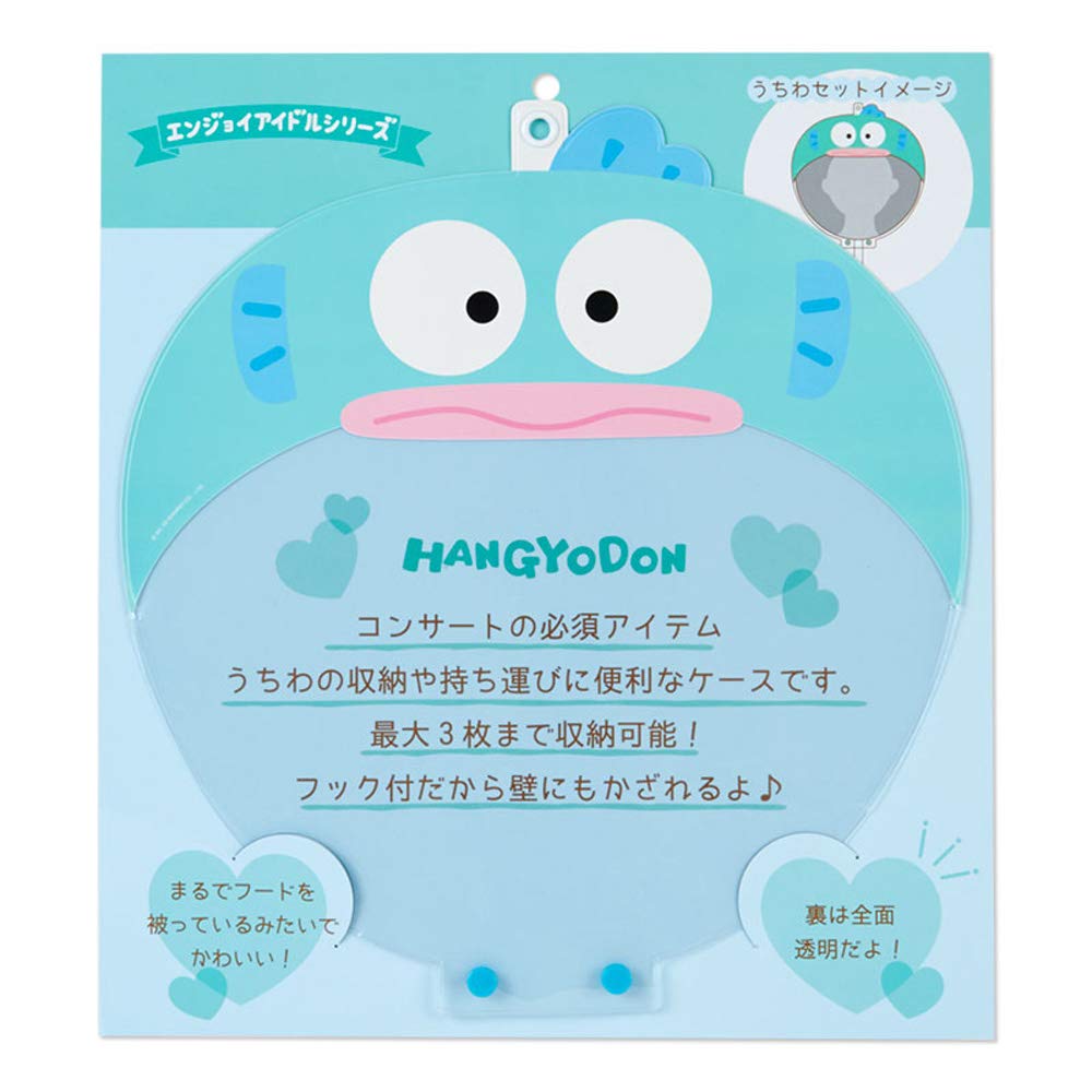 SANRIO Paper Fan Holder Enjoy Idol Hangyodon- Japan Figure Store - #1 Bring To You The Best Japanese Goods