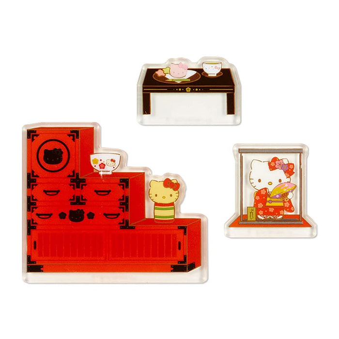 SANRIO Acrylic Stand Room Hello Kitty Enjoy Idol- Japan Figure Store - #1 Bring To You The Best Japanese Goods