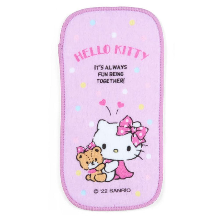 SANRIO Half-Size Mini Hand Towel Set 2 Pcs Hello Kitty- Japan Figure Store - #1 Bring To You The Best Japanese Goods
