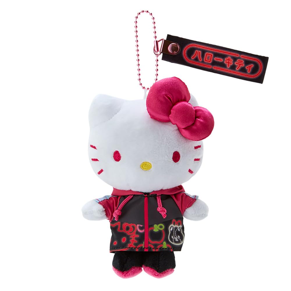 Sanrio Hello Kitty Mascot Holder 597074 Vivid Neon- Japan Figure Store - #1 Bring To You The Best Japanese Goods